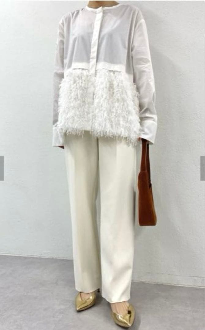 Whim Gazette【THE PAUSE】フェザーキリカエシャツ