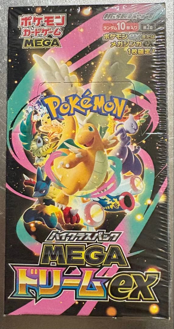 ポケモンカードゲーム MEGA ドリームex シュリンク付き1Box