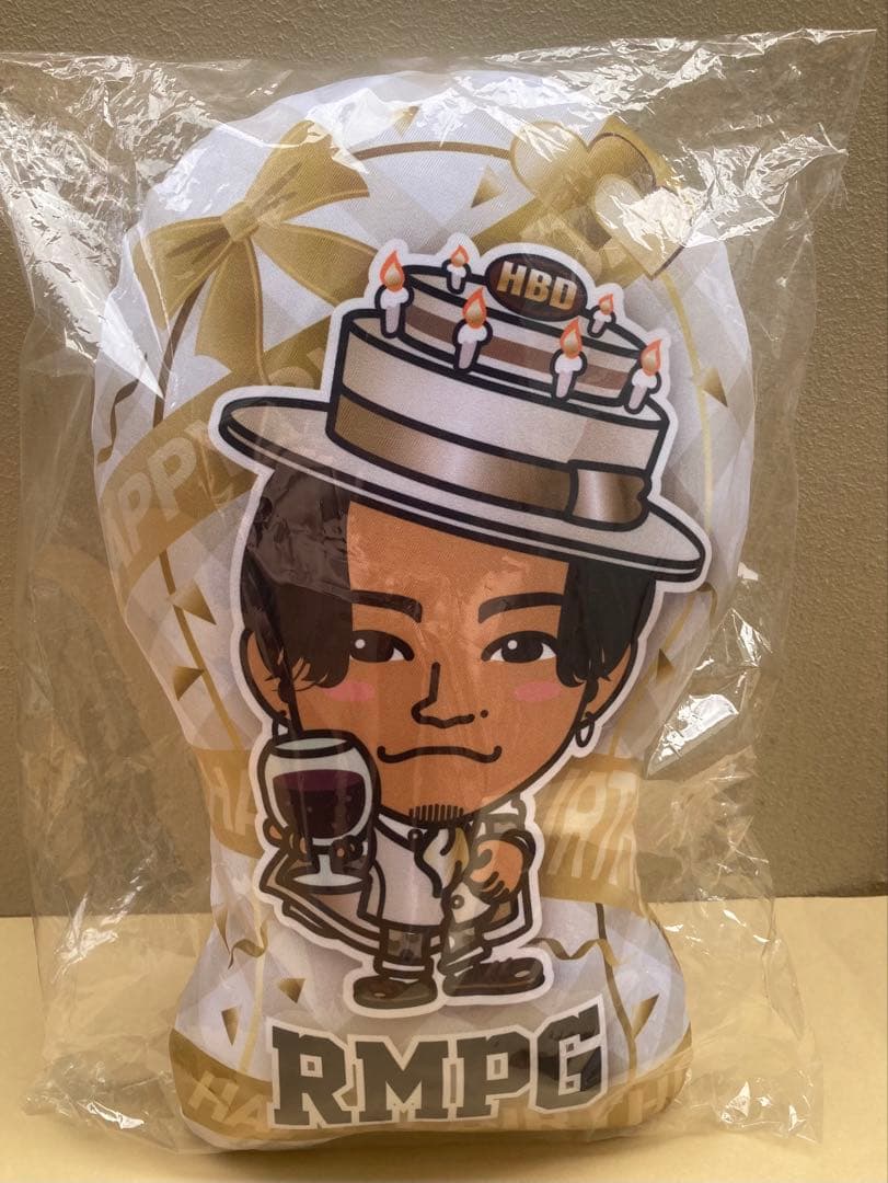 武知海青 RAMPAGE クッション バースデー オンラインブース プチキャラ