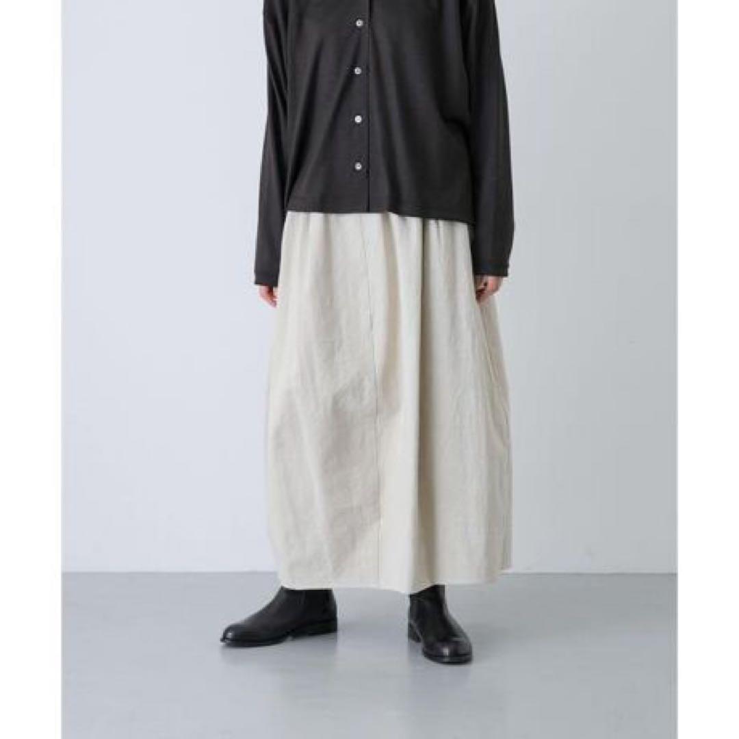 かぐれ　コットンコクーンスカート セール】コットンリネンコクーンスカート（スカート）｜かぐれ（カグレ