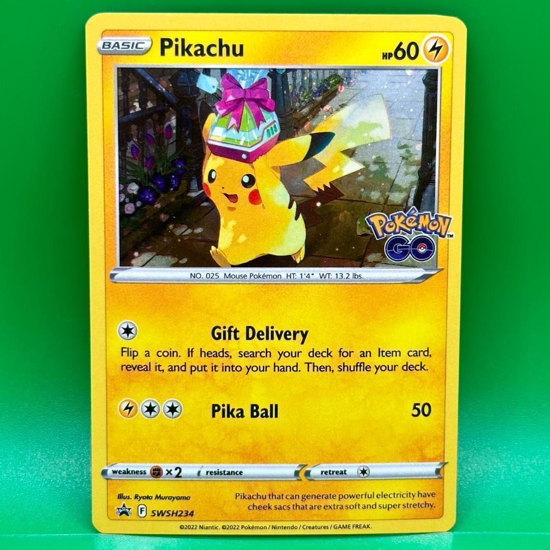 ポケモンカード 海外 ピカチュウ プロモ 英語 ポケモンGO - メルカリ
