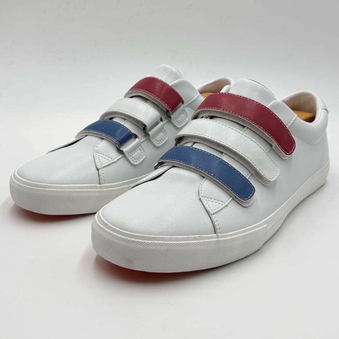 未使用 ✨ カステルバジャック ベルクロ レザースニーカー メンズ 26.5