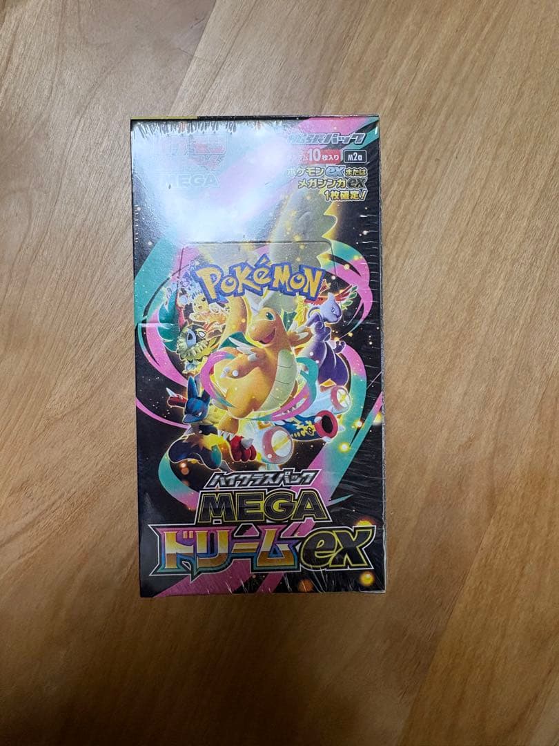 ポケモンカードゲーム MEGA ドリームEX Box シュリンク付き