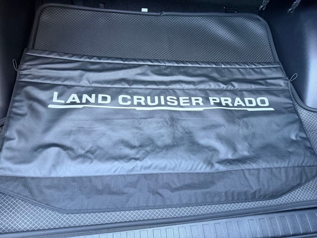 ランクルプラド 150後期 純正ラゲージプロテクター&ラゲージソフト