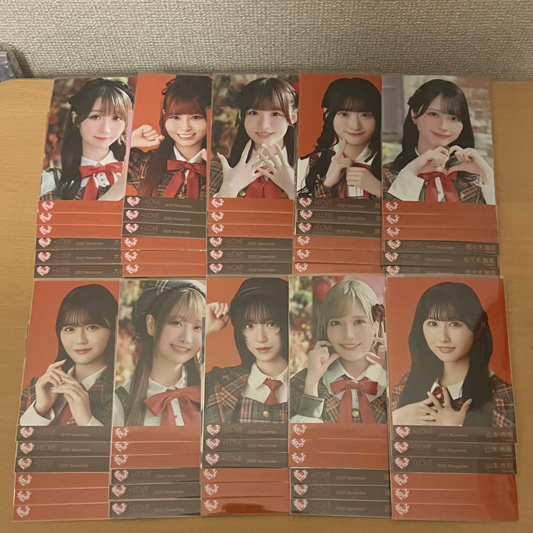 イコラブ　生写真　ラブソングに襲われる歌唱衣装　フルコンプ　佐々木舞香　野口衣織