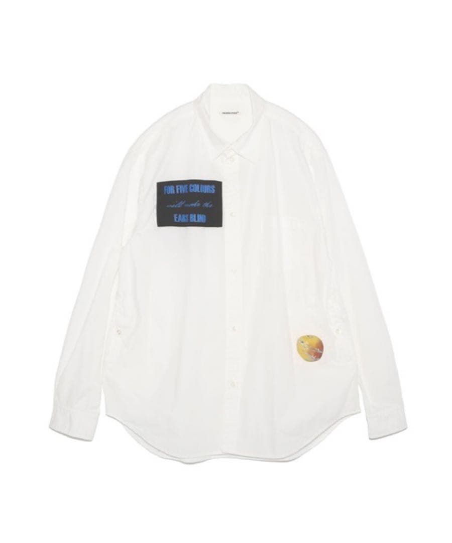 定価以下 25ss UNDERCOVER コットンタイプライター長袖シャツ 3