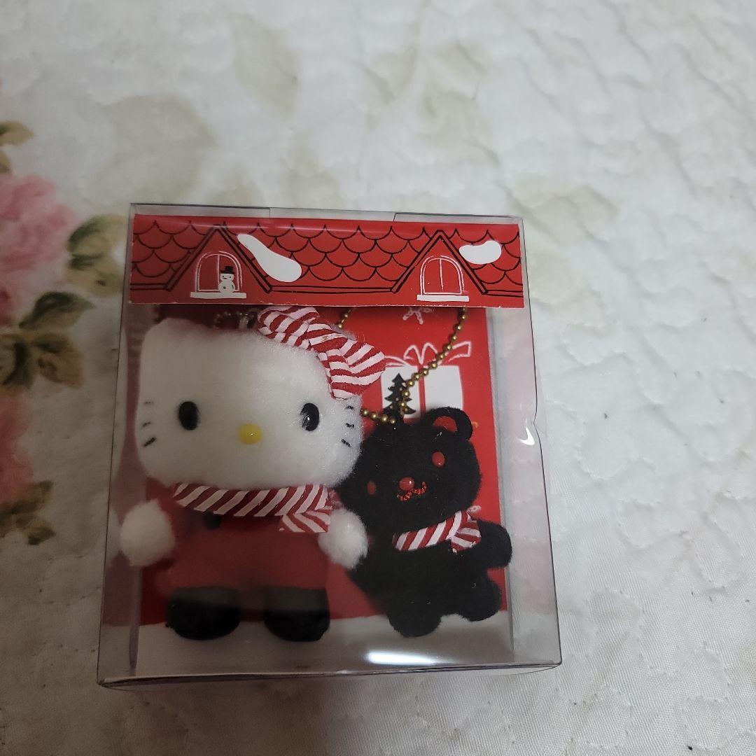 新品未開封激レアサンリオキティとクママスコット