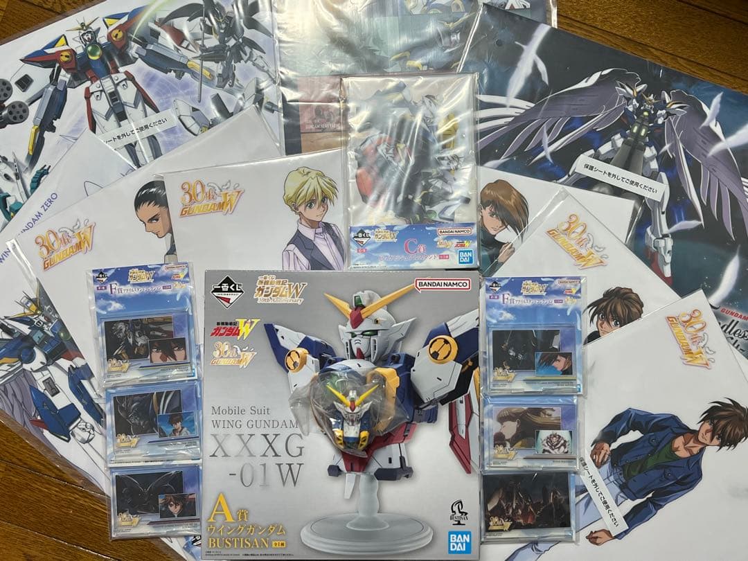 一番くじ ガンダムW A賞＆C賞＆E賞＆F賞＆G賞