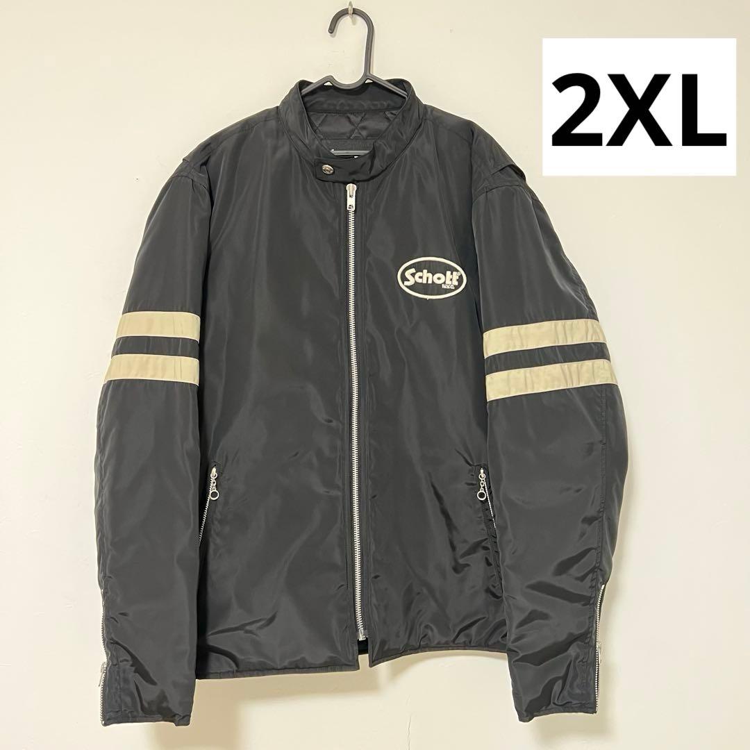 Schott 2XL シングルライダース ジャケット