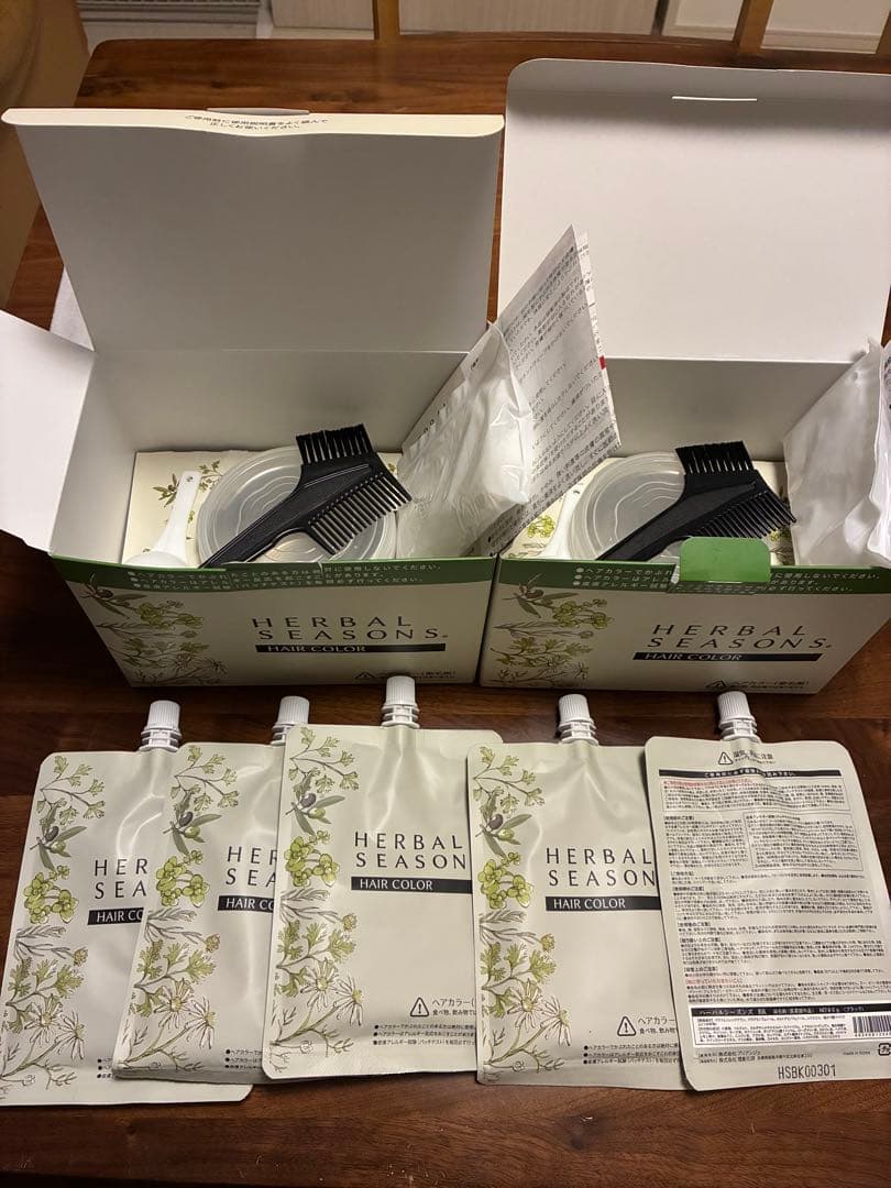 値下げ◆新品未開封◆ハーバルシーズンズ ブラック4袋◆