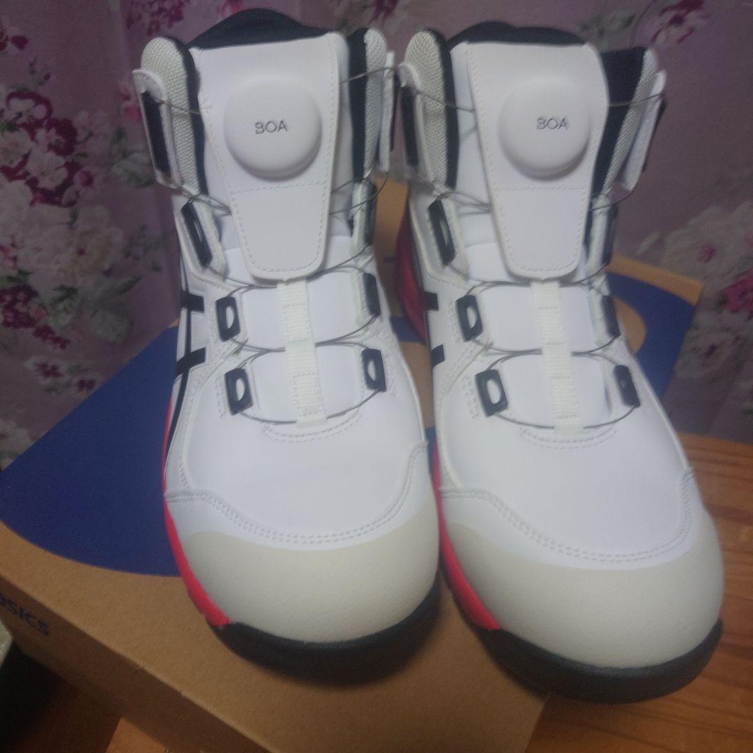 アシックス WINJOB CP304 BOA 27.5cm ホワイトブラック