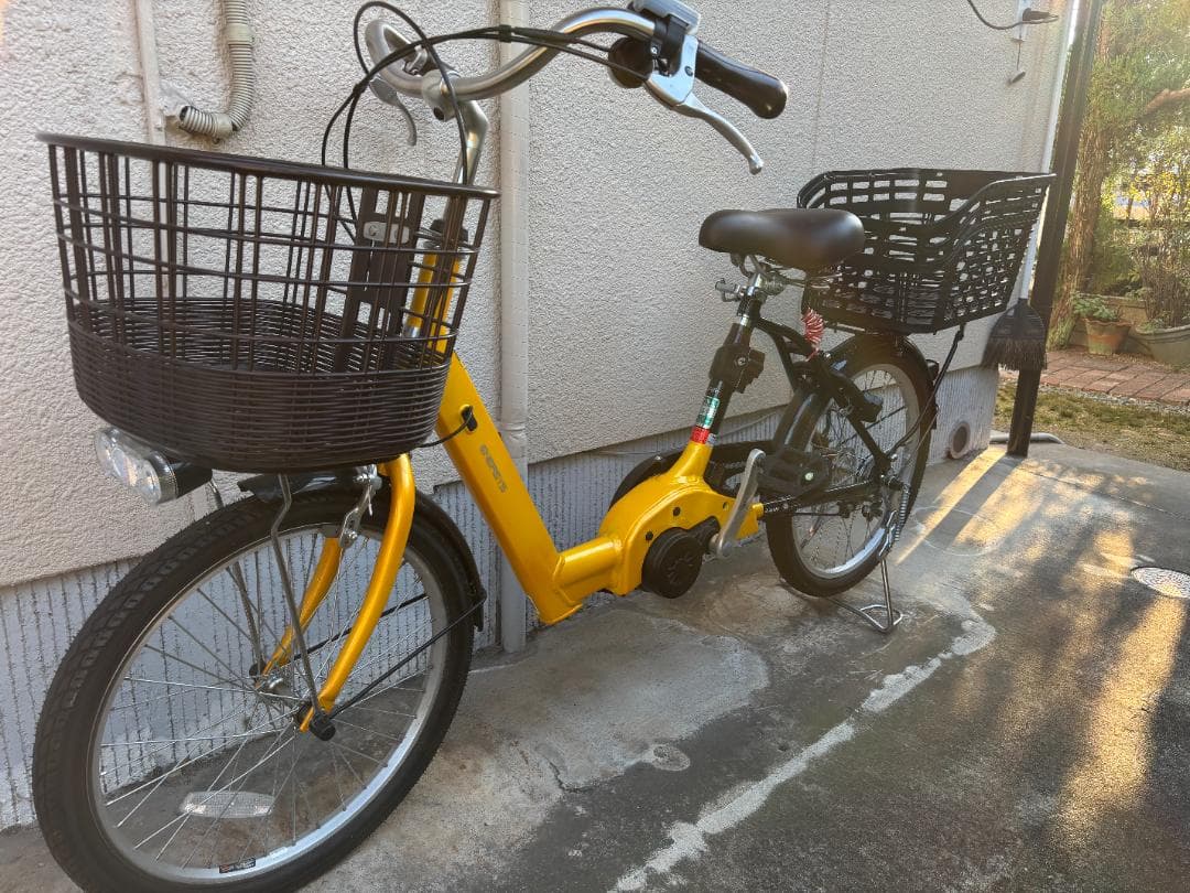 【美品】電動アシスト自転車 アサヒ エナシスライフ 20インチ