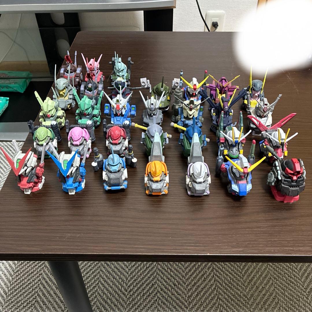 ガンダムヘッド31個セット