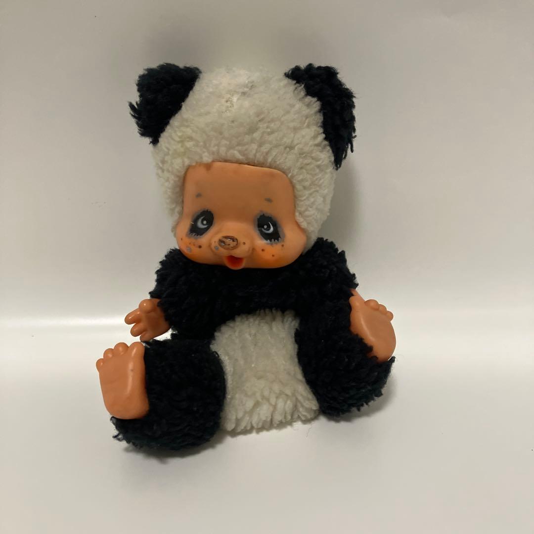 モンチッチ もんちっち パンダ パンキー 人形 ぬいぐるみ ソフビ 昭和