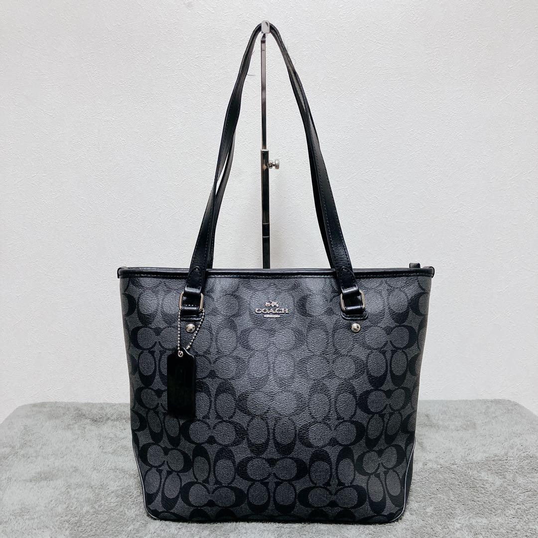 COACHコーチ トートバッグ F58282 シグネチャー ハンドバッグ