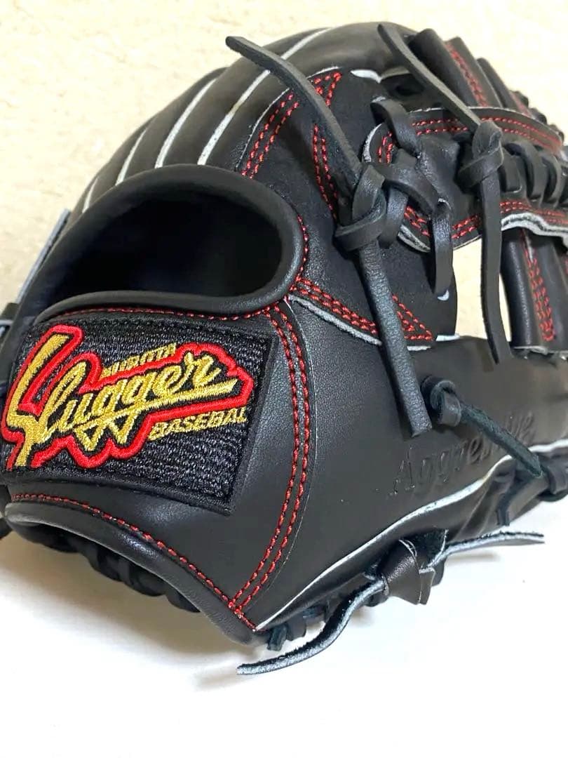 《新品未使用》久保田スラッガー軟式少年用グラブKSN-J2X ブラック