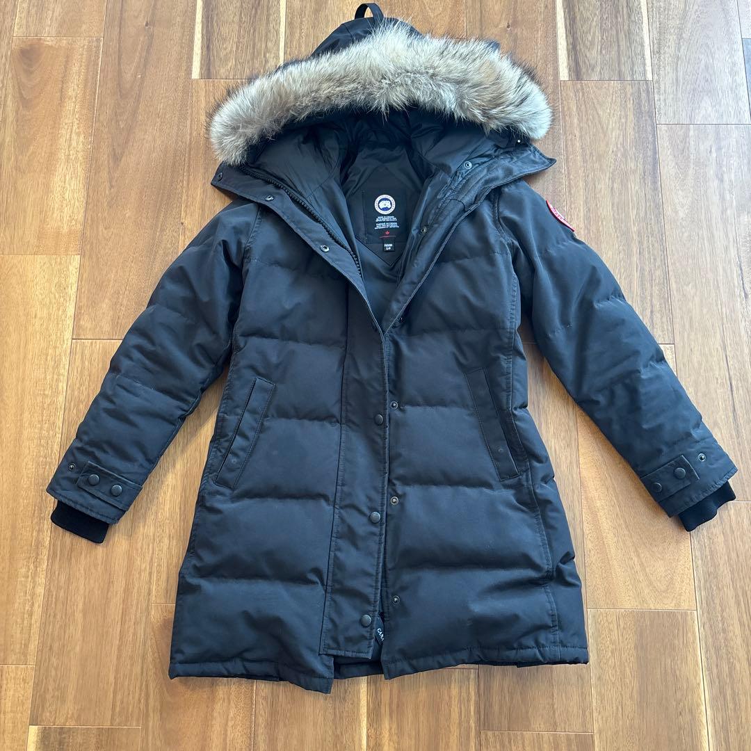 ●美品● カナダグース　ダウンコート　ブラック　レディース