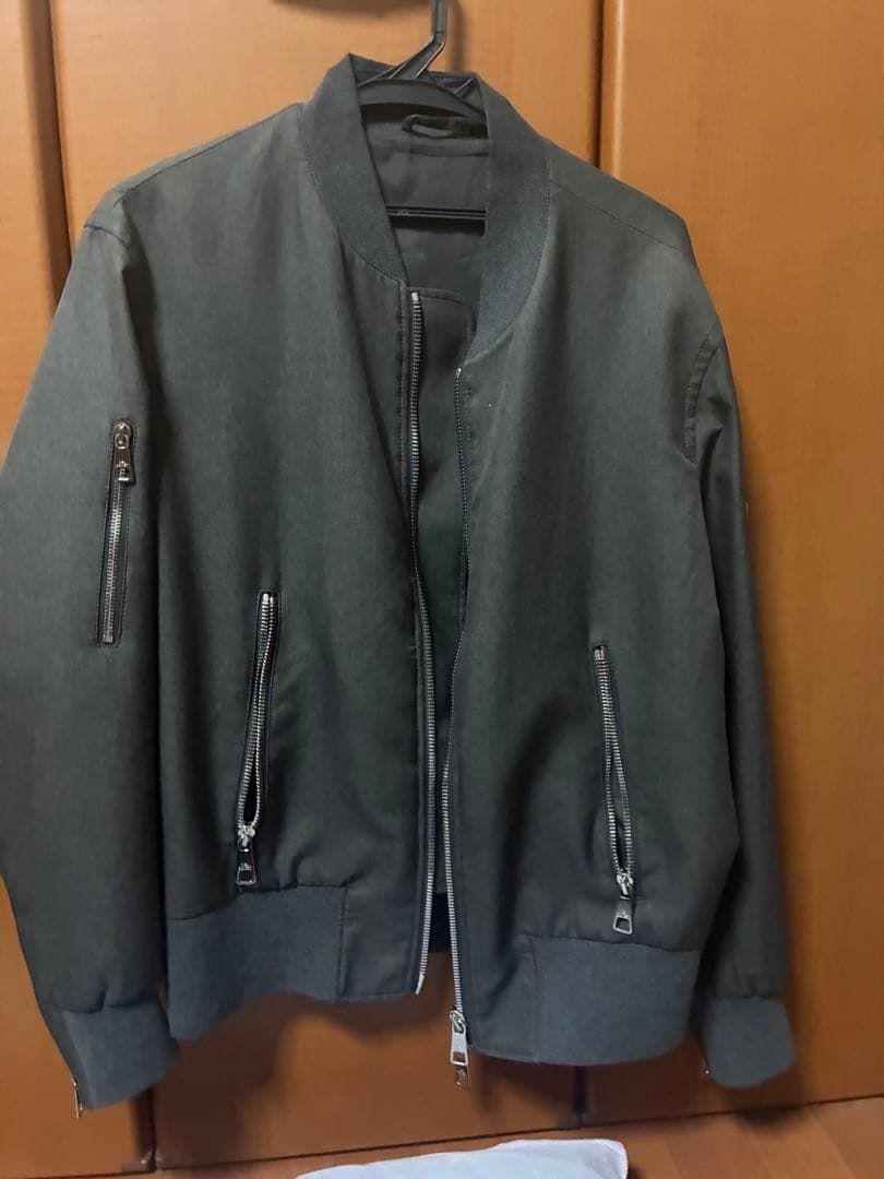 t*o様 NEIL BARRETT ボンバージャケット ダークグレー