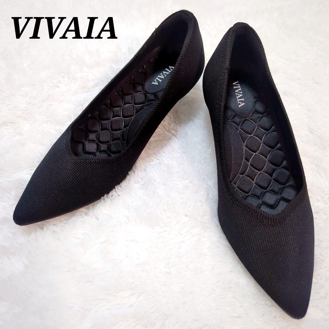 VIVAIA Scarlett ポインテッドトゥ ヒール 黒 23.5cm
