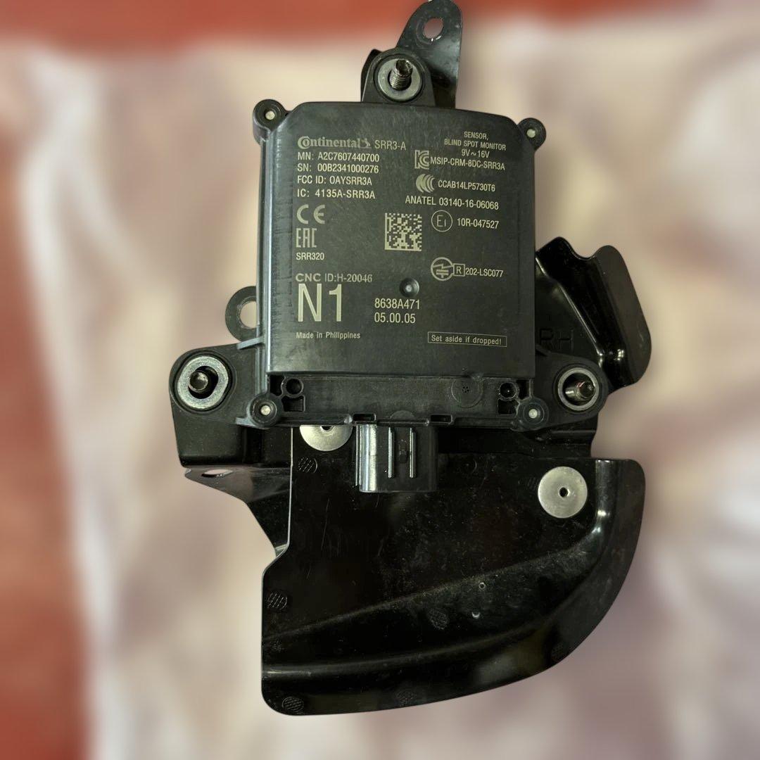 ブラインドスポットモニターセンサー デリカD5 右側リヤ