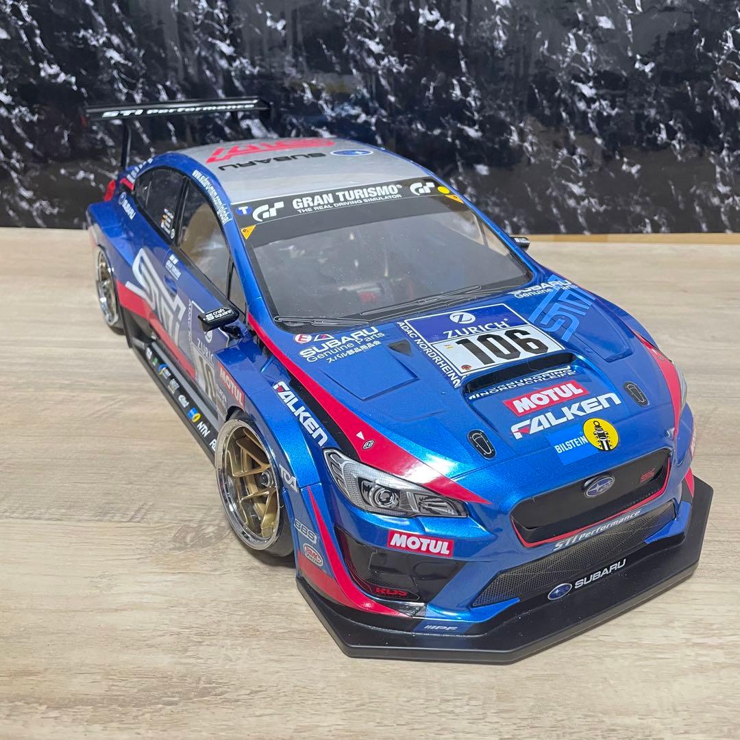 タミヤ スバル wrx 1/10 ラジコンボディー rc ツーリング スペア