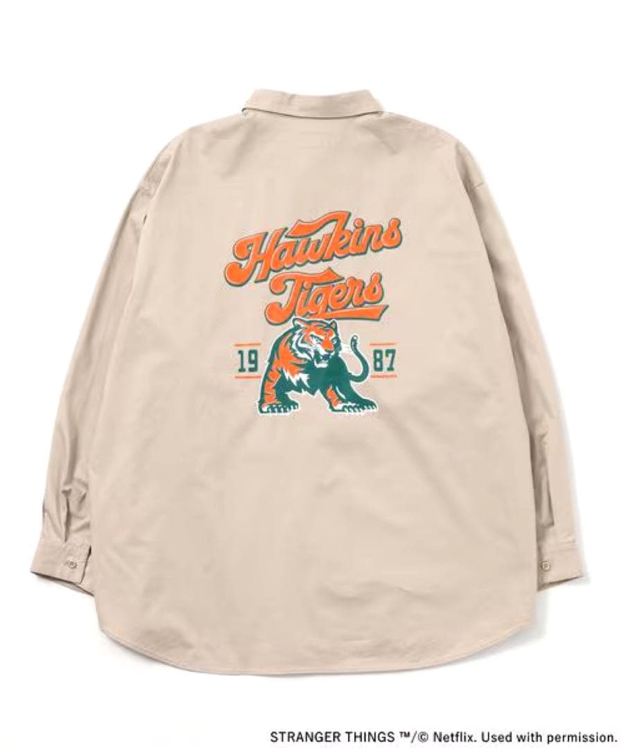 【STRANGER THINGS】ニコアンド コラボ グラフィックシャツ
