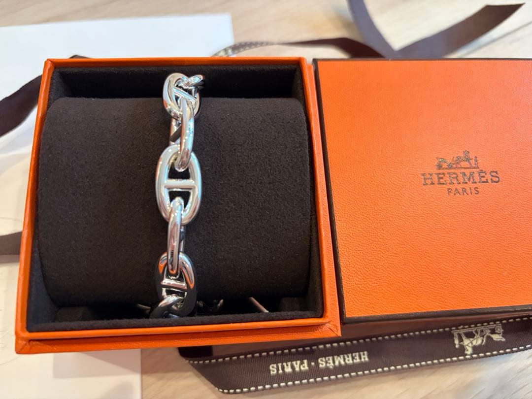 新品未使用　希少　エルメス　シェーヌダンクル　GM13コマ エルメス ブレスレット シェーヌダンクル GM 13コマ | 東京銀座の