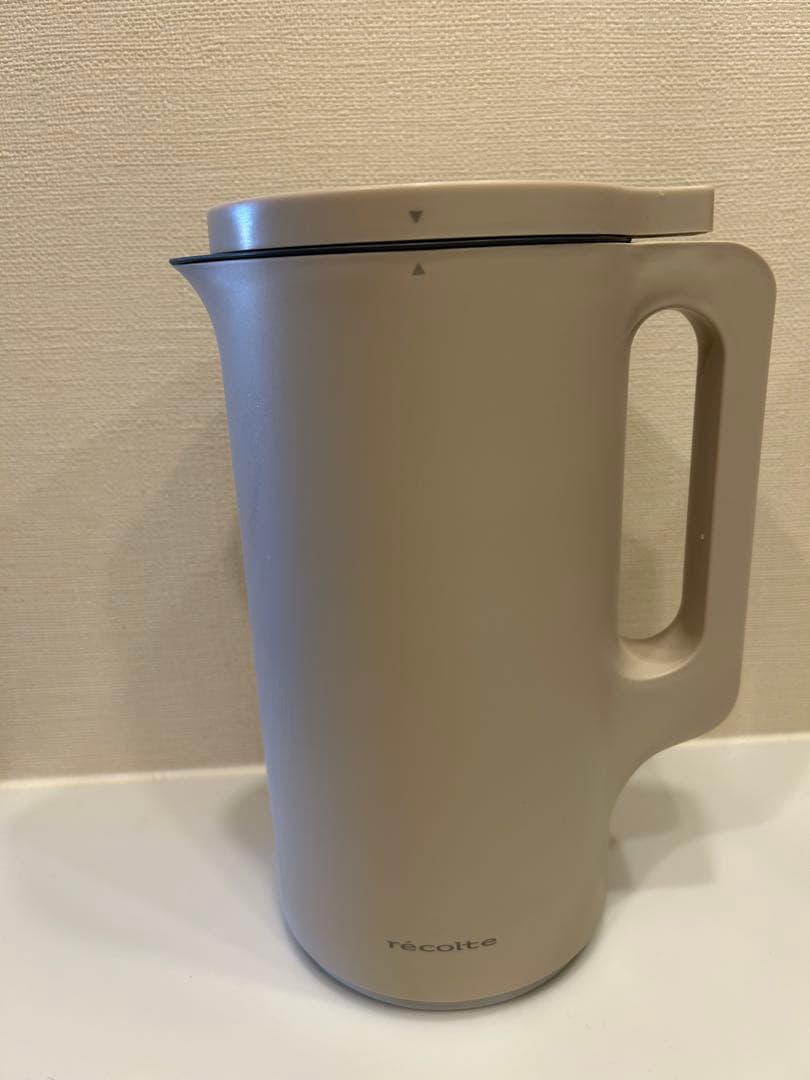 recolte 電気ポット ベージュ