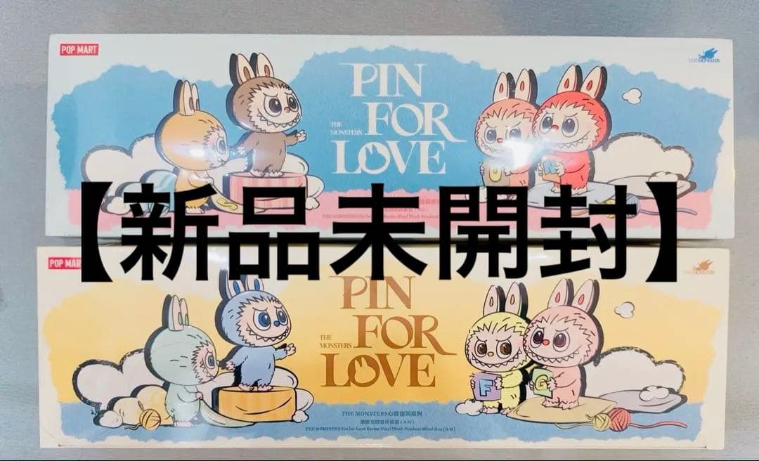 【新品未開封】ラブブ THE MONSTER PIN FOR LOVE アソート