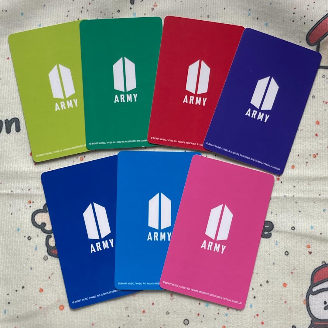 BTS ファンクラブ アンケート JPFC 会報 特典 全員セット - メルカリ