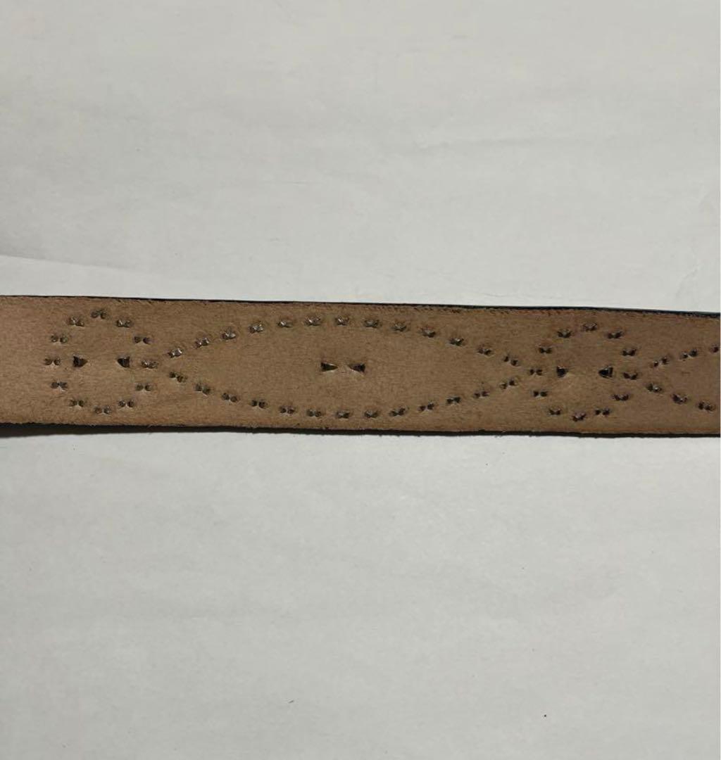 ウルフズヘッドタイプ スタッズベルト 32インチ wolf's head - メルカリ