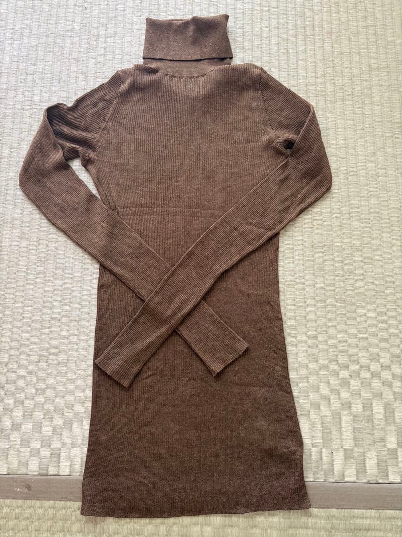 カオス☆チーク 18Gシルクリブタートルネック