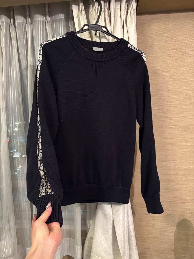 DIOR ディオール オブリーク コットンジャージー セーター