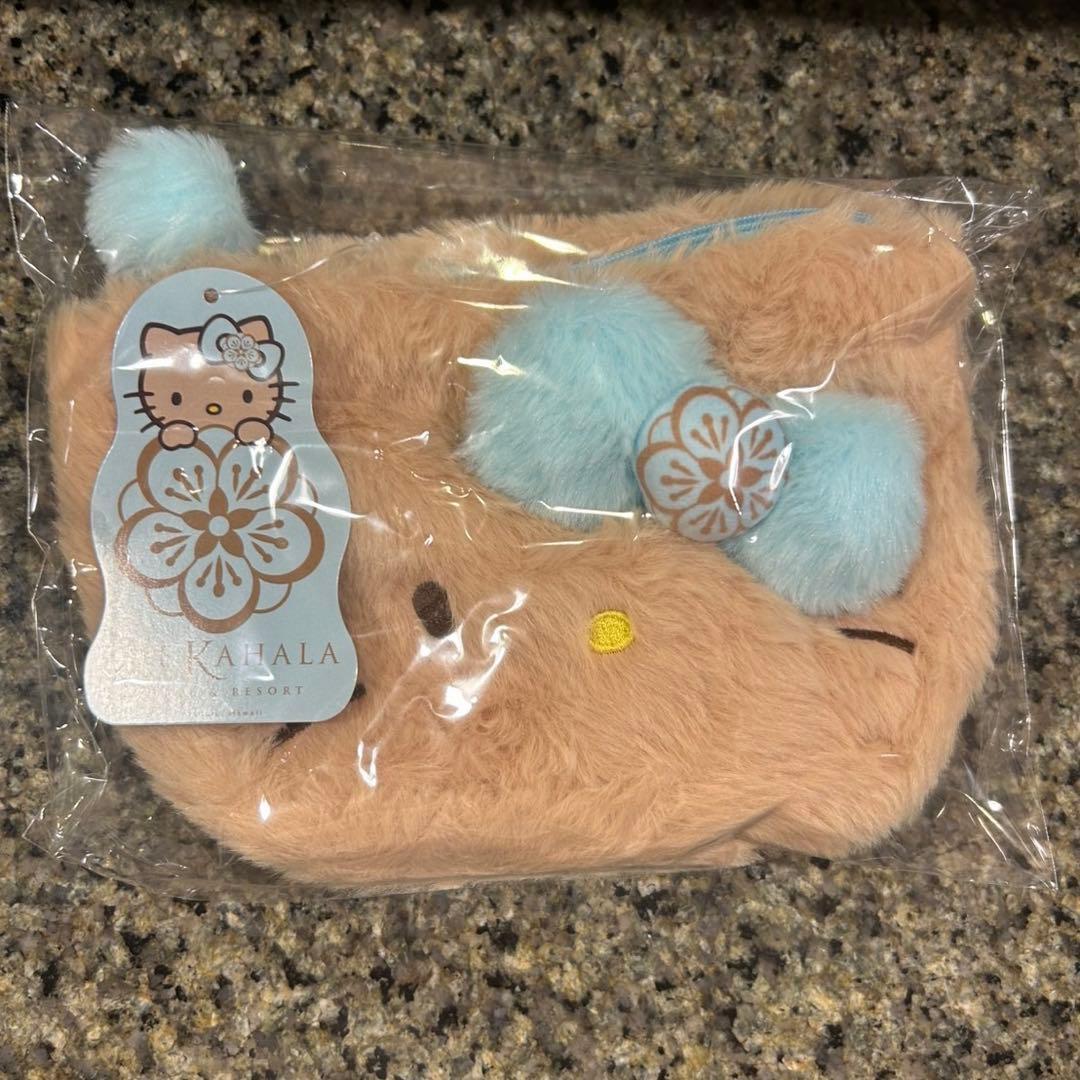 ハワイ カハラホテル 限定 アロハキティ 新作ふわふわポーチ - メルカリ