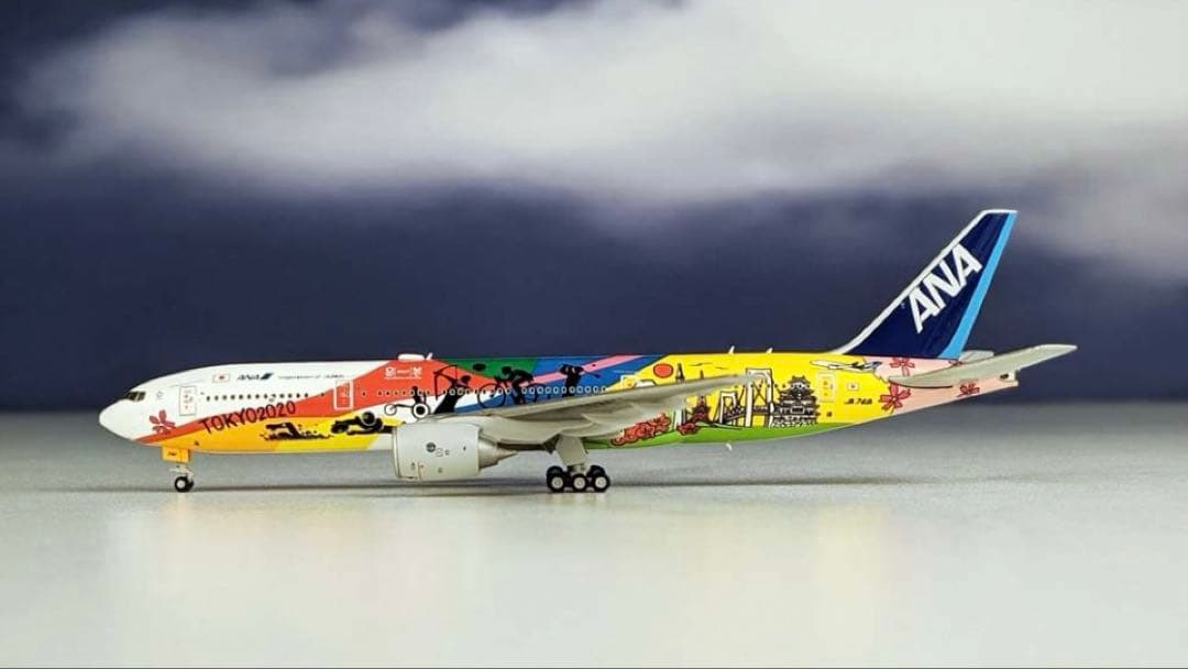 ANA 東京オリンピック特別塗装機　激レア ANA、東京五輪向けた特別塗装機のネット投票開始 5案から大賞選ぶ