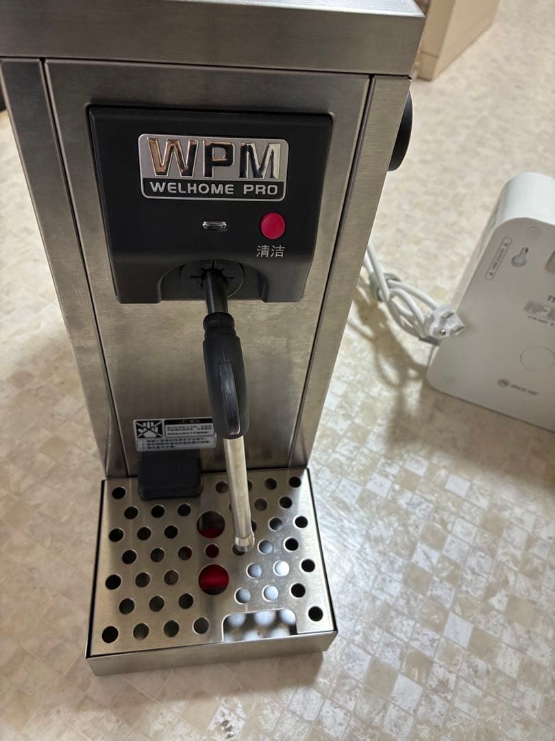 ミルクスチーマー　WPM MS-130D2 美品 WPM Milk Steamer ミルクスチーマーMS-130T