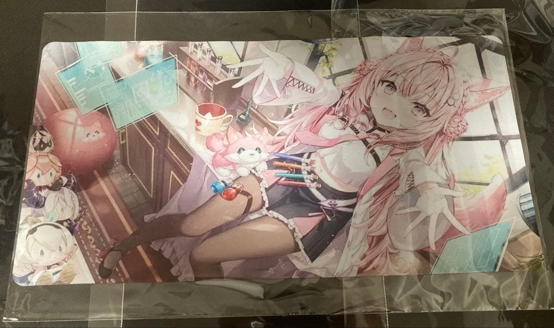 ホロライブ 博衣こより プレイマット デスクマット ラバーマット 未