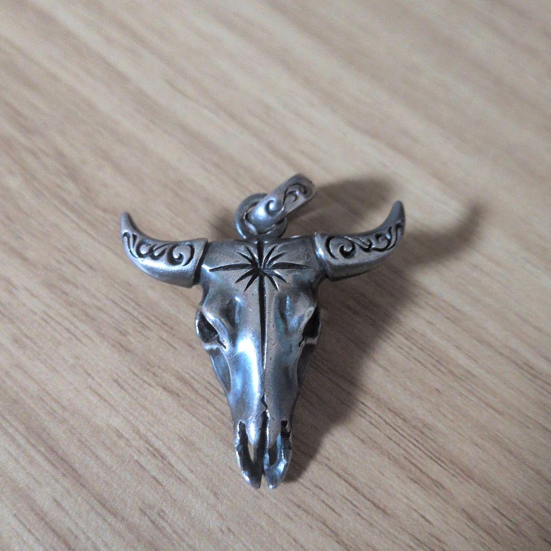 【SAAD】シルバー925 ペンダント／ネックレストップ『バッファロースカル』 18054575681226279_1_t_360.webp