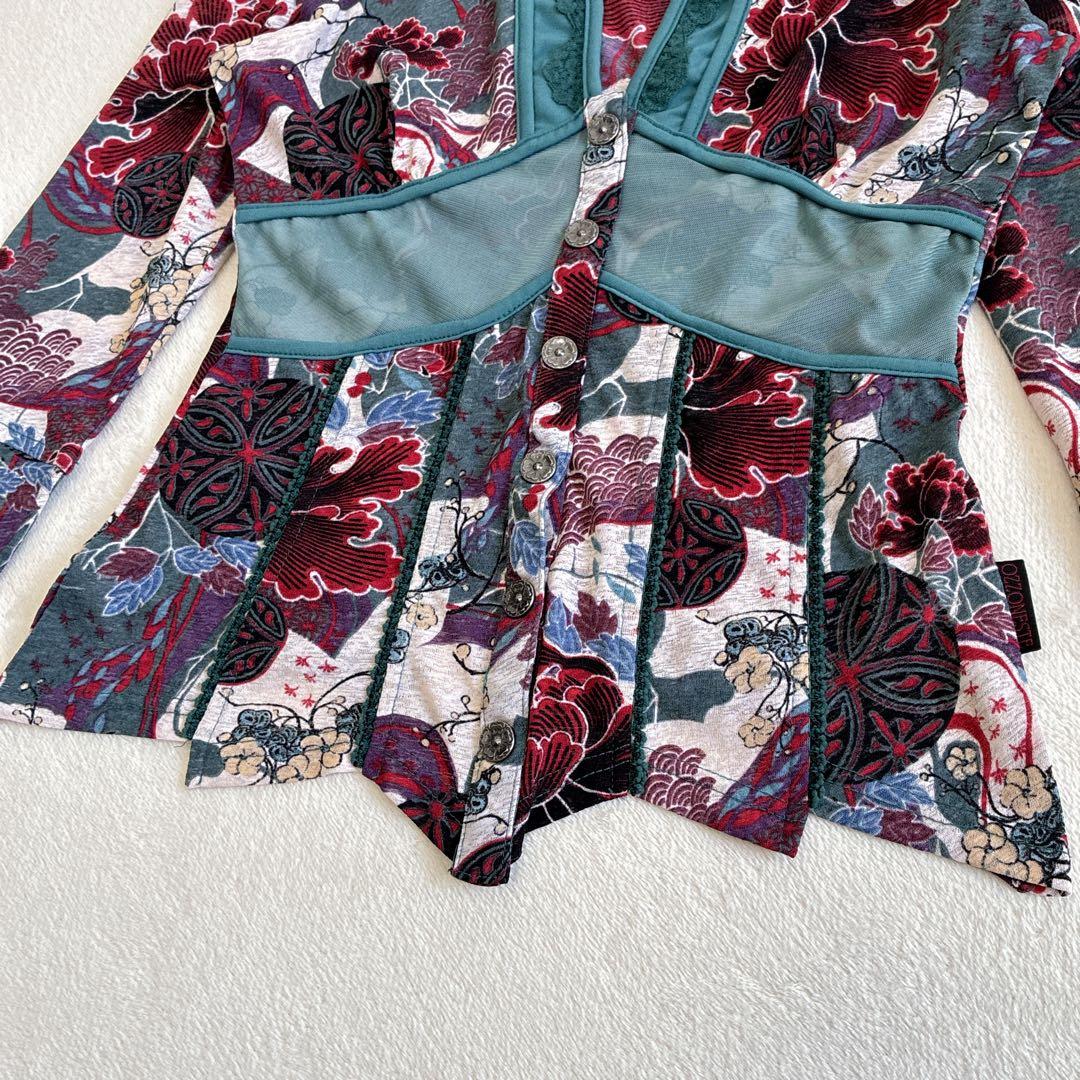 OZZ ONESTE オッズオン オッズオネスト和柄カットソー チャイナ - メルカリ