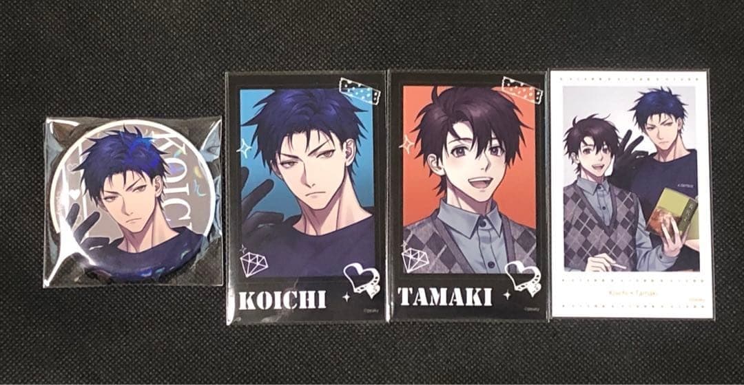 ラスト1 灰色のアルカディア 灰アル チェキ風 ブロマイド 缶バッジ 珠生 亨一 2026年最新】灰色のアルカディアの人気アイテム - メルカリ