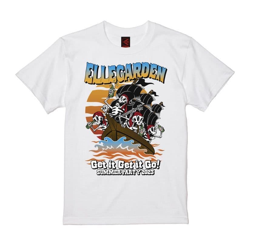 ELLEGARDEN エルレガーデン パイレーツ Tシャツ M サマーパーティ