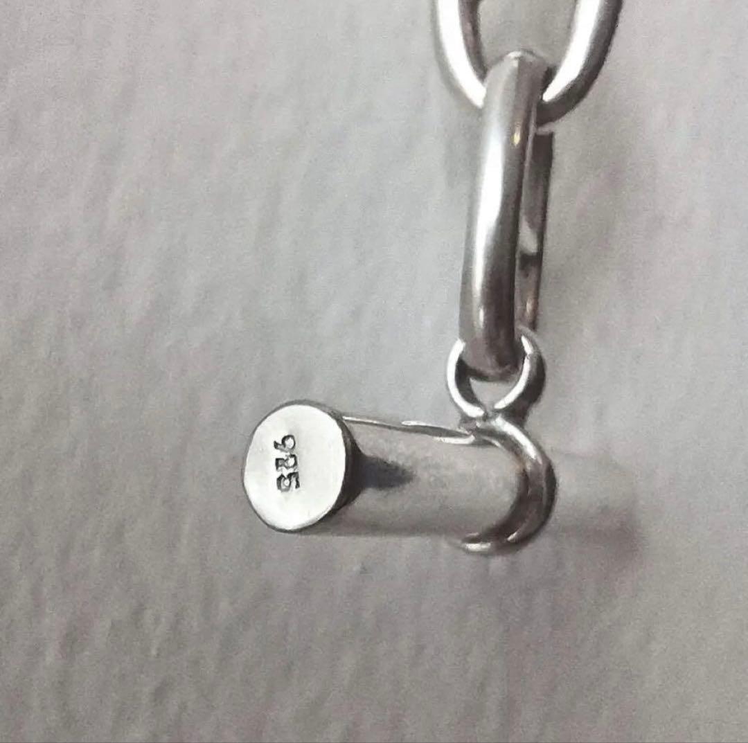 アンカーチェーン ブレスレット シルバー925 12コマ - メルカリ