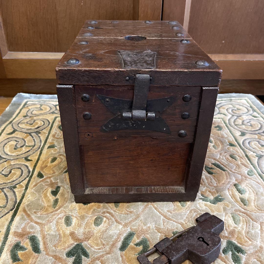 アンティーク　骨董品　銭箱