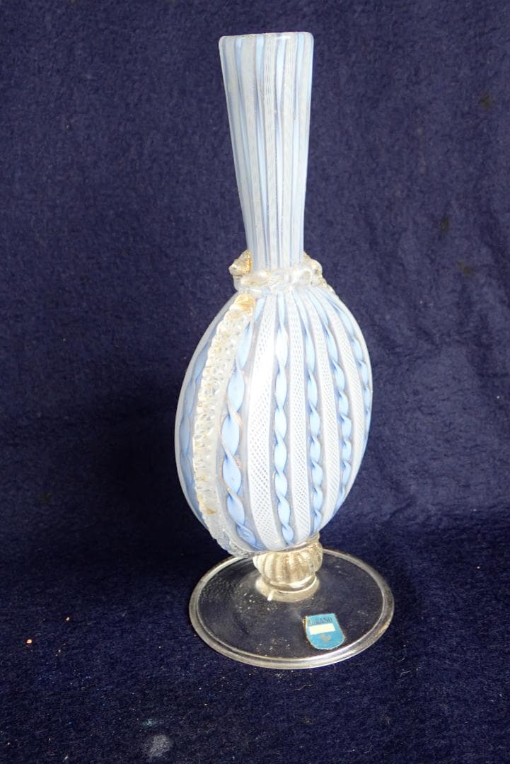 HD4520ガラス器６ ベネチアングラス 一輪挿し HD4520ガラス器6 ベネチアングラス 一輪挿し