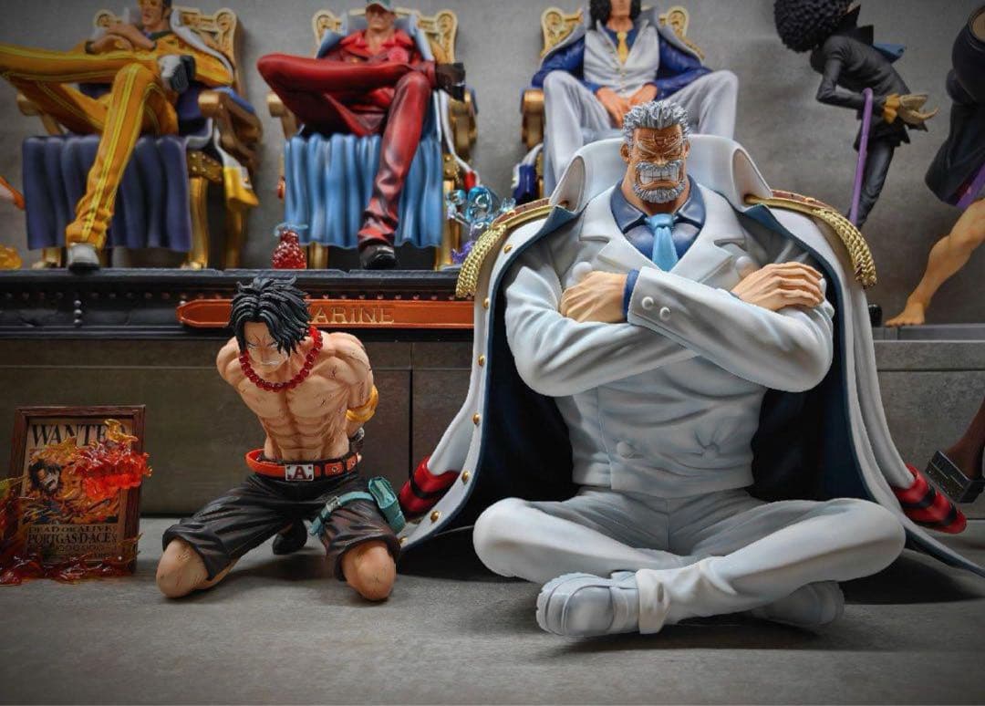 ワンピース ガープ【頂上戦争】 フィギュア ガレージキットpop1/8