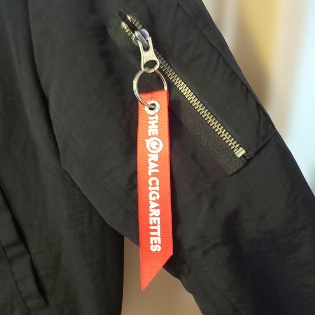 THE ORAL CIGARETTES ボンバージャケット ブラック - メルカリ