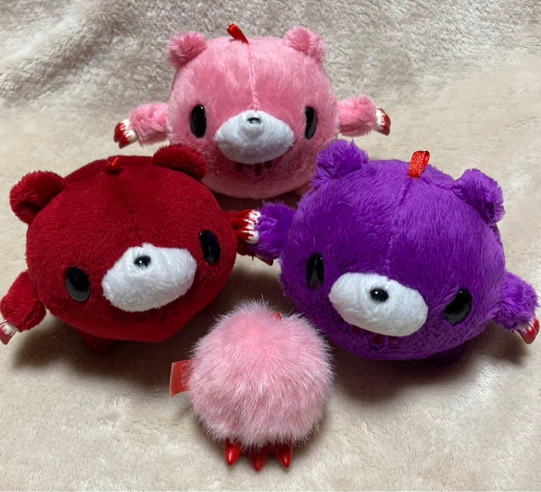 チャックスGP 球グルーミー ぬいぐるみ ひとくちサイズ セット