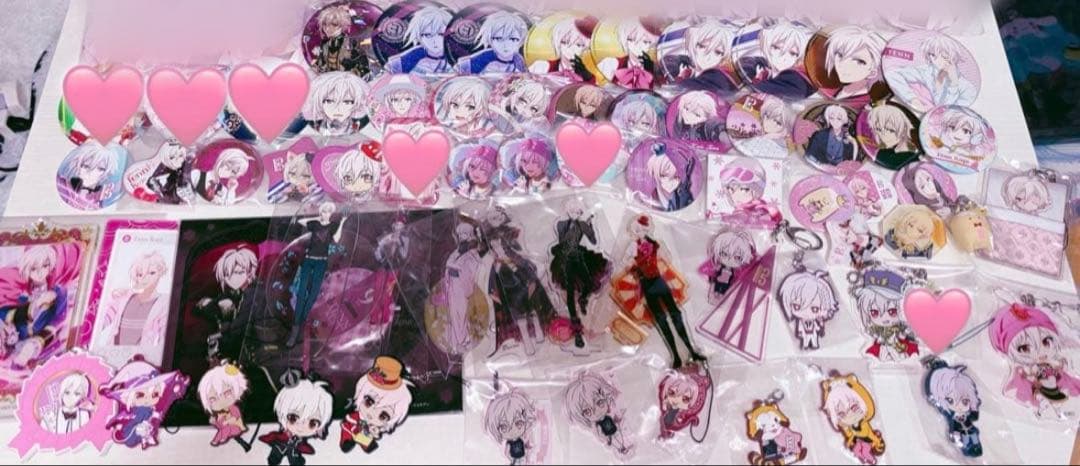 アイナナ　九条天　グッズ　セット ☆限定☆九条天アクセサリースタンド＆缶バッジセット [アイドリッシュ