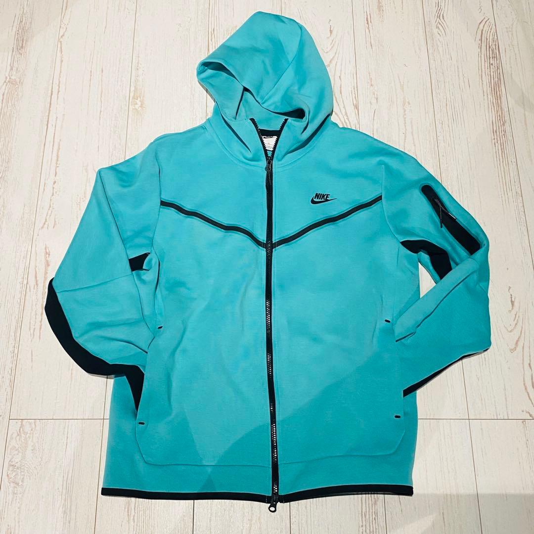 海外限定 NIKE テックフリース上下 ティファニーカラー US L 日本未