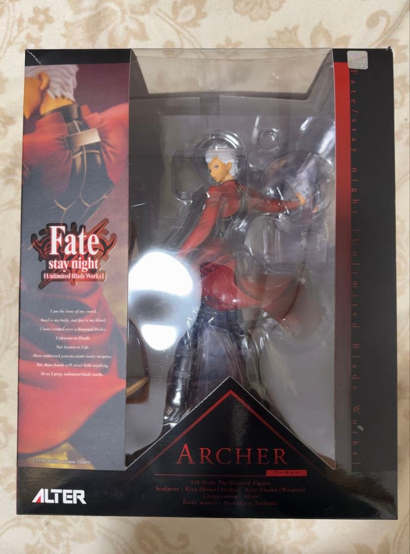 Fate stay night アーチャー エミヤ フィギュア アルター - メルカリ